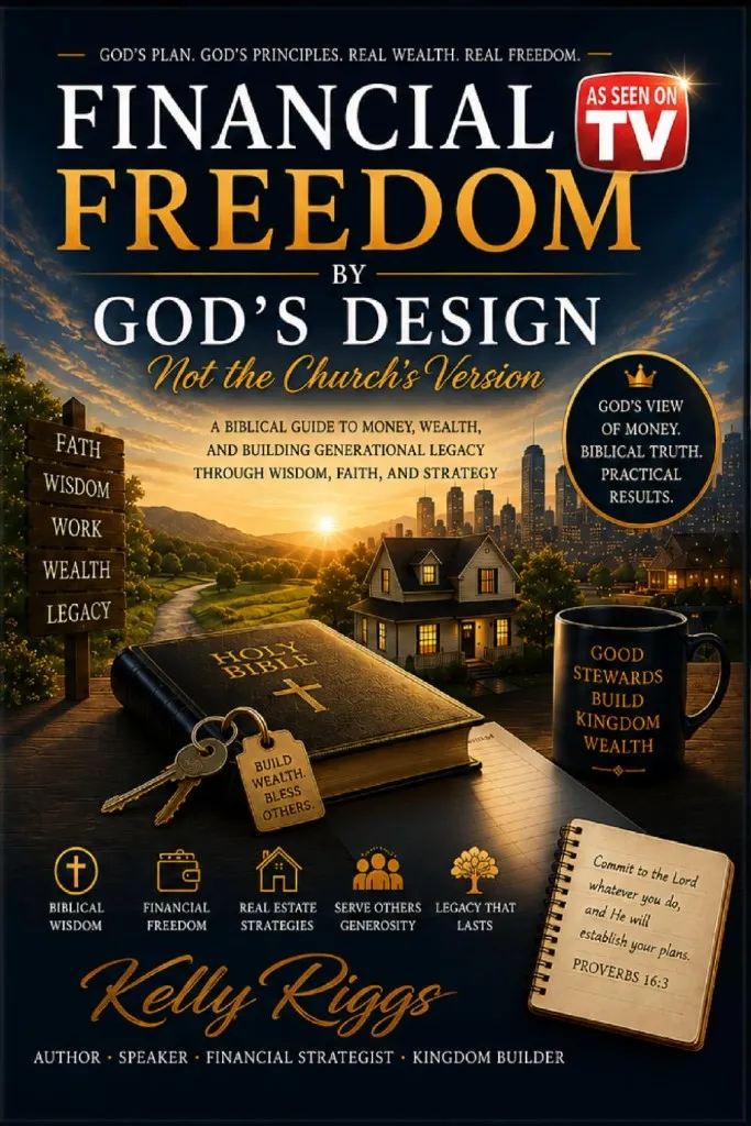 Cover of Financial Freedom by God's Design: Not the Church's Version by Kelly Riggs